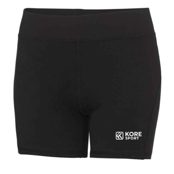 Kore Ladies Cool Training Shorts Thumbnail