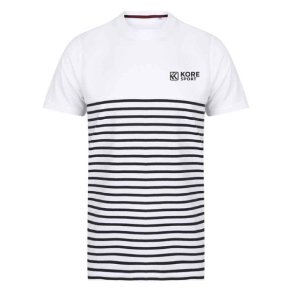 Kore Unisex Breton Striped T-Shirt Thumbnail